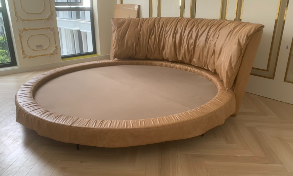 Một mẫu giường tròn hiện đại được đông đảo khách hàng của Minh Phú yêu thích