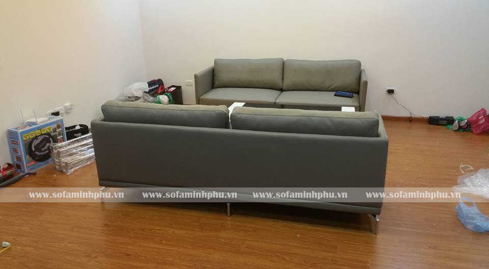 sofa văng da trung kính