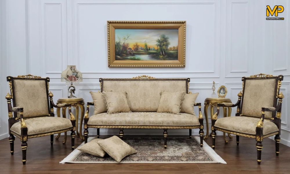 Sofa gỗ mang lại vẻ đẹp cổ điển và hiện đại 