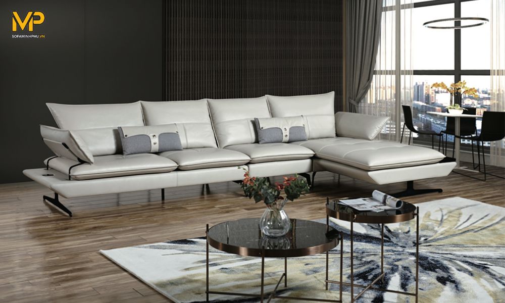 Ghế sofa thiết kế theo phong cách hiện đại