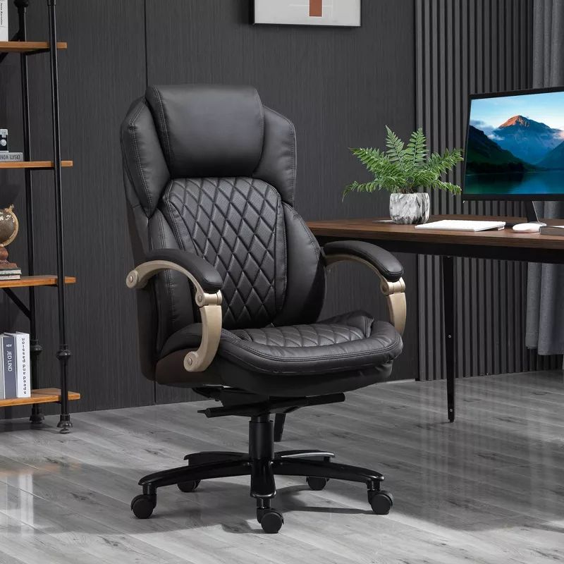 ghế giám đốc bọc da simili