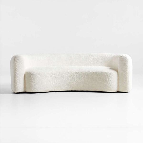 Sofa cong trắng