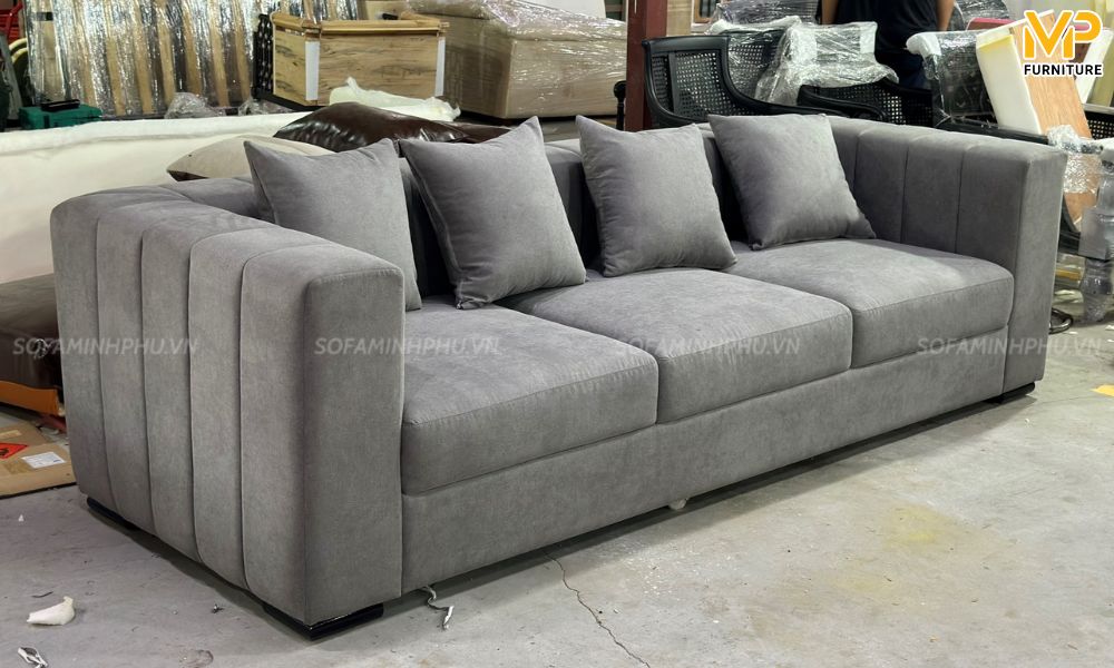 Sofa màu xám hiện đại