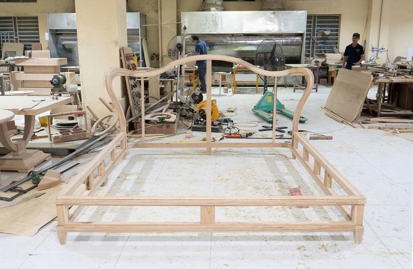 gia công giường ngủ theo yêu cầu
