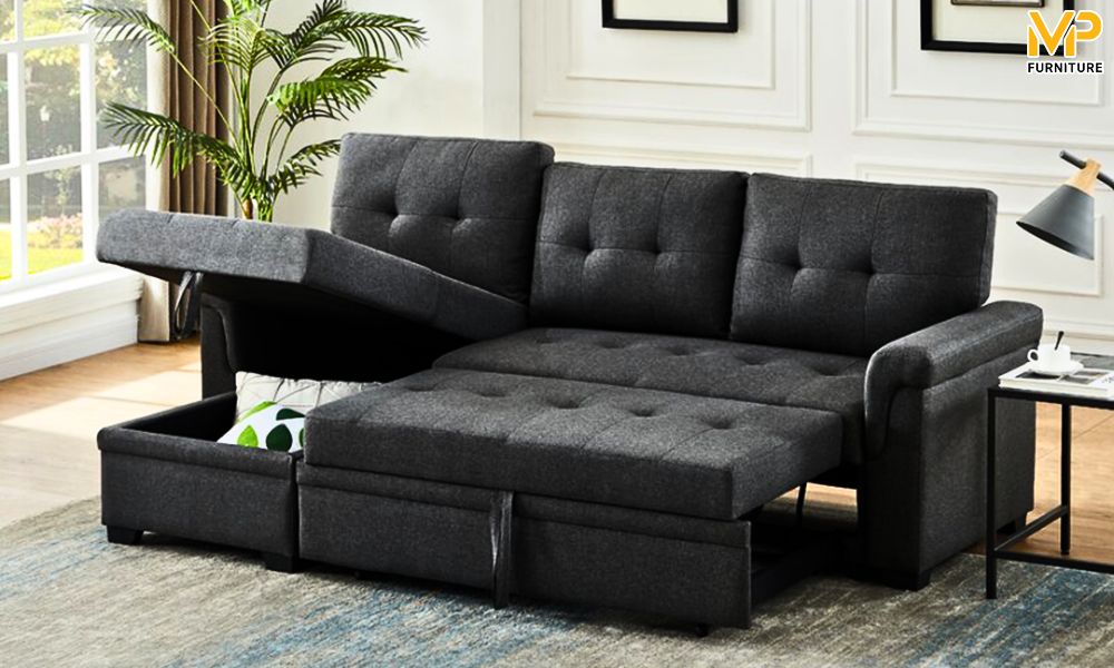 Sofa đen đa năng 
