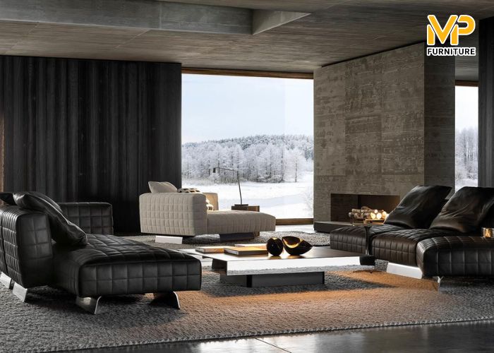 99+ mẫu ghế sofa màu đen chất lượng, đẳng cấp hàng đầu 2023