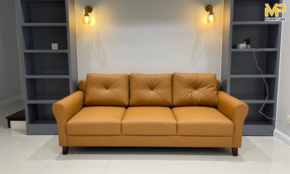 Sofa băng bọc da Hàn Quốc