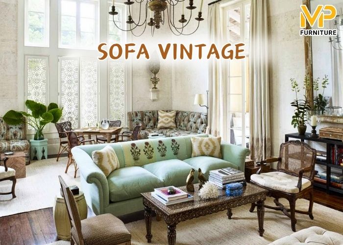 Tổng hợp các mẫu sofa vintage đẹp thu hút