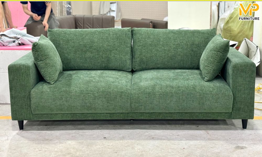 Sofa màu xanh đơn giản, hiện đại