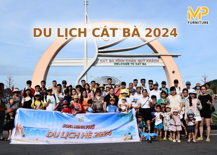 Sofa Minh Phú du lịch hè tại Cát Bà 2024