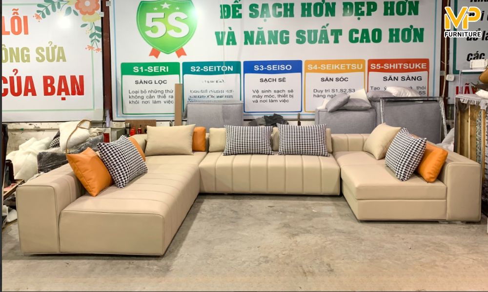 Địa chỉ sản xuất sofa chữ U