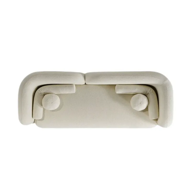 sofa băng nỉ trắng