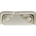 sofa băng nỉ trắng