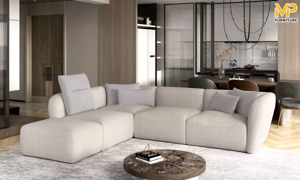 Sofa module Scandinavian kiểu dáng đơn giản