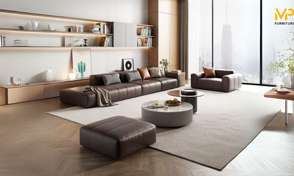 Ghế sofa bệt phong cách Ý