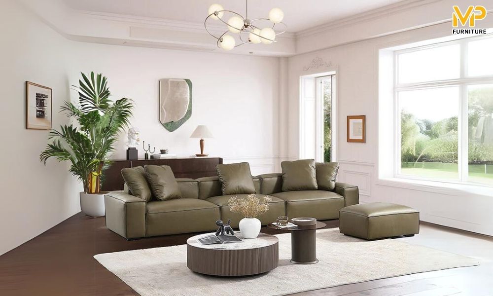 Sofa Scandinavian kiểu dáng thu hút