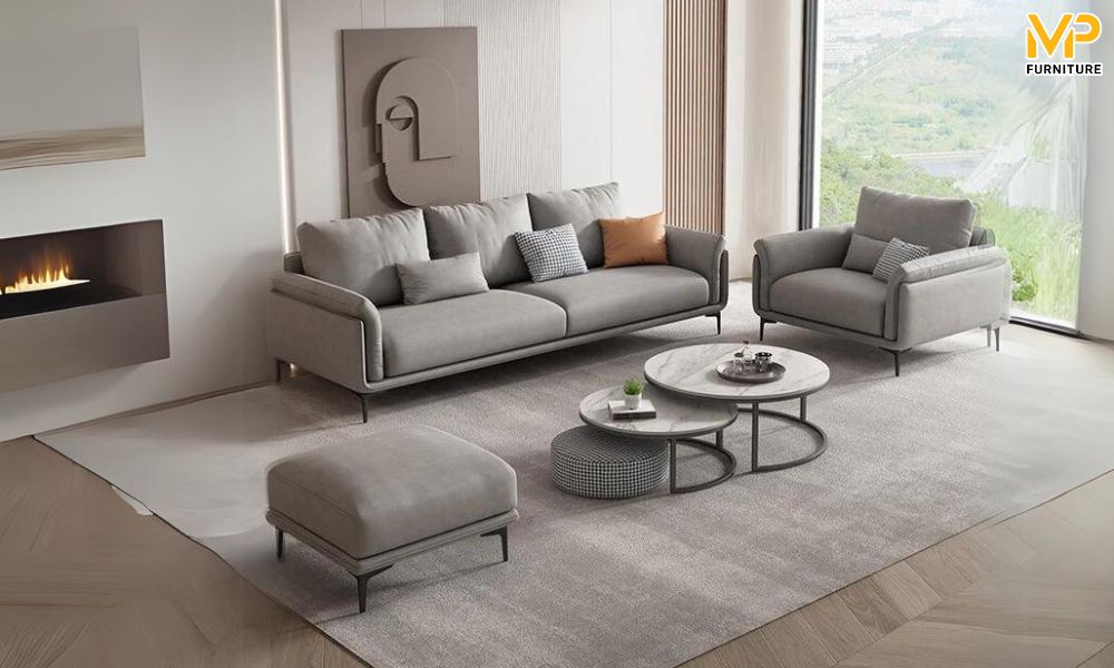 Địa chỉ sản xuất sofa chân inox 