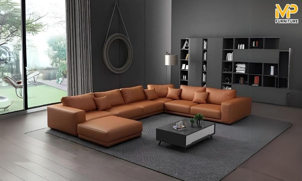 Ghế sofa chờ chữ U