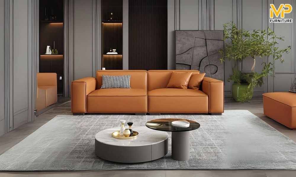 Ghế sofa dài hiện đại 