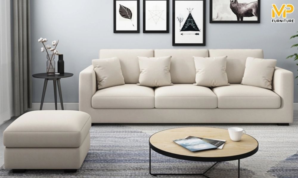 Ghế sofa dài tối giản 