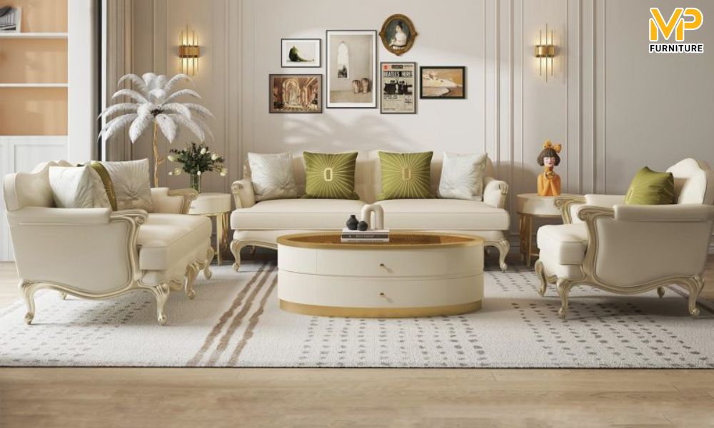 Ưu điểm của ghế sofa mạ vàng 