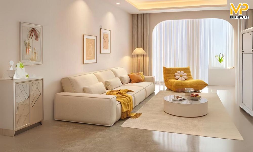 Ghế sofa văng resort sang trọng 