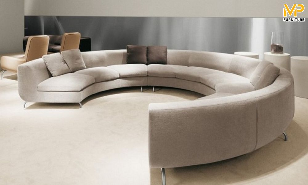 Ghế sofa tròn cho phòng chờ 