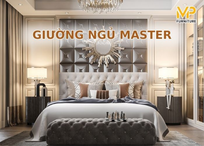 Giường ngủ master đẹp chất lượng