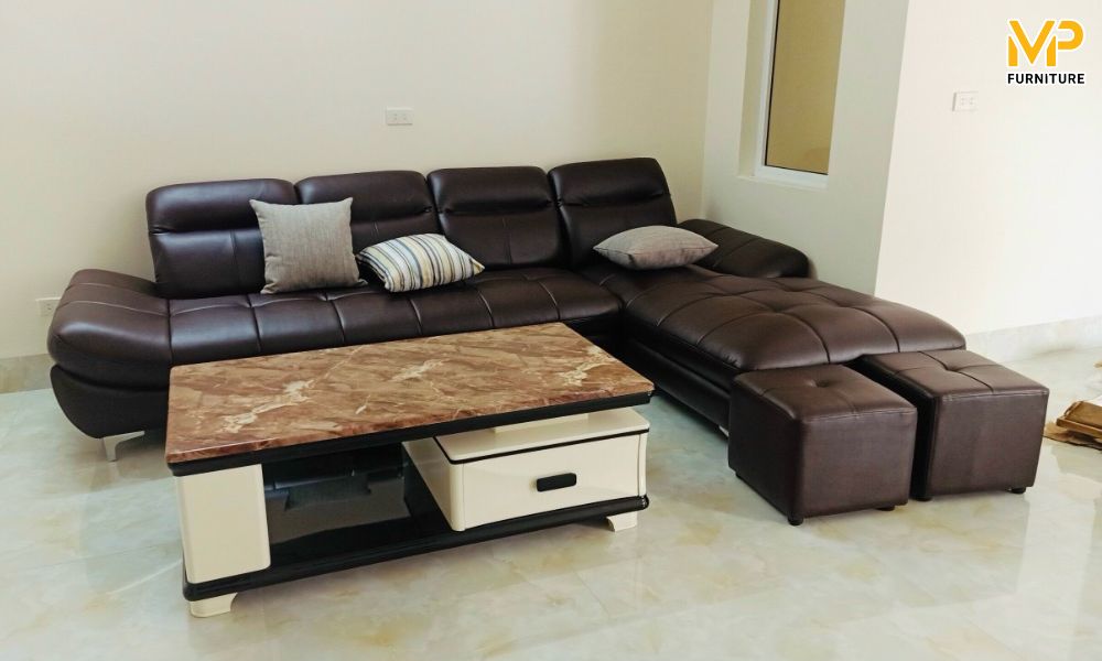 Ghế sofa da Carola  thân thiện với sức khỏe người dùng