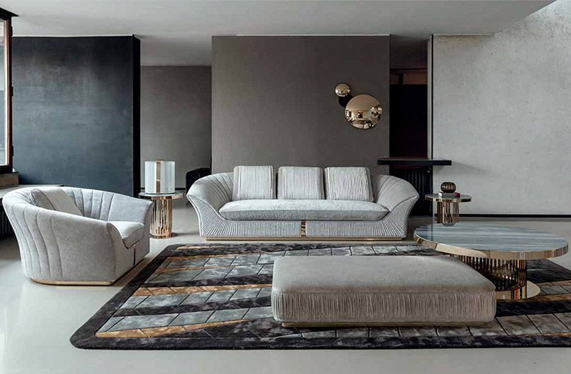 Sofa thuyền phong cách Luxury