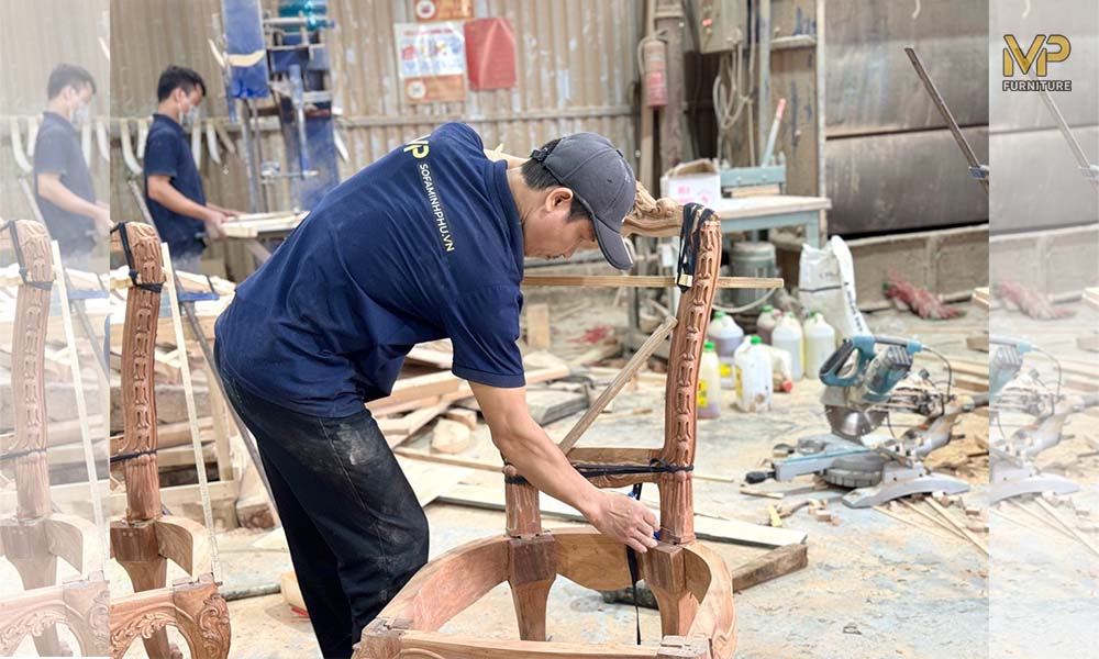 Đội ngũ thợ thủ công tài hoa với kinh nghiệm lâu năm