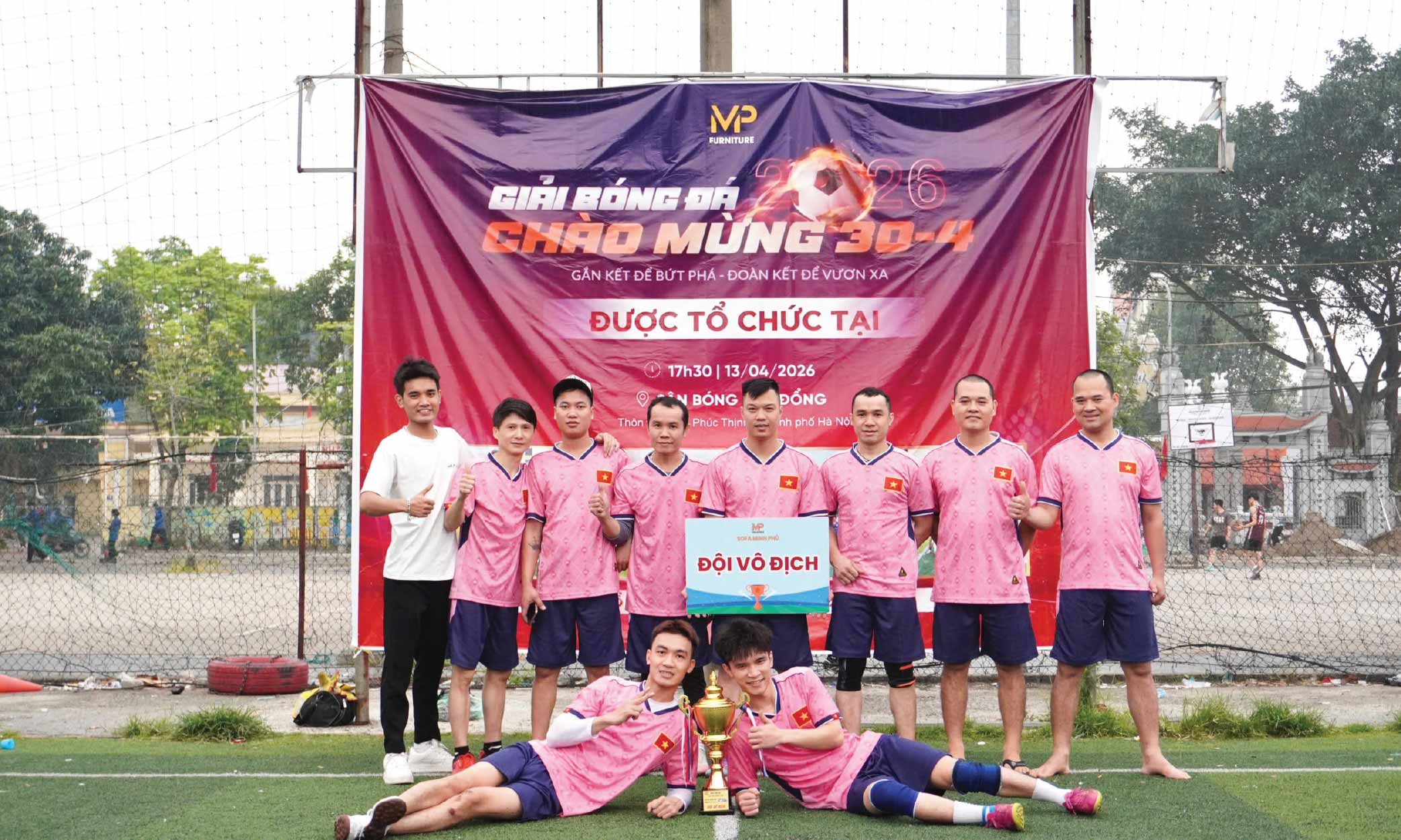 Nhà vô địch Sofa Minh Phú Cup