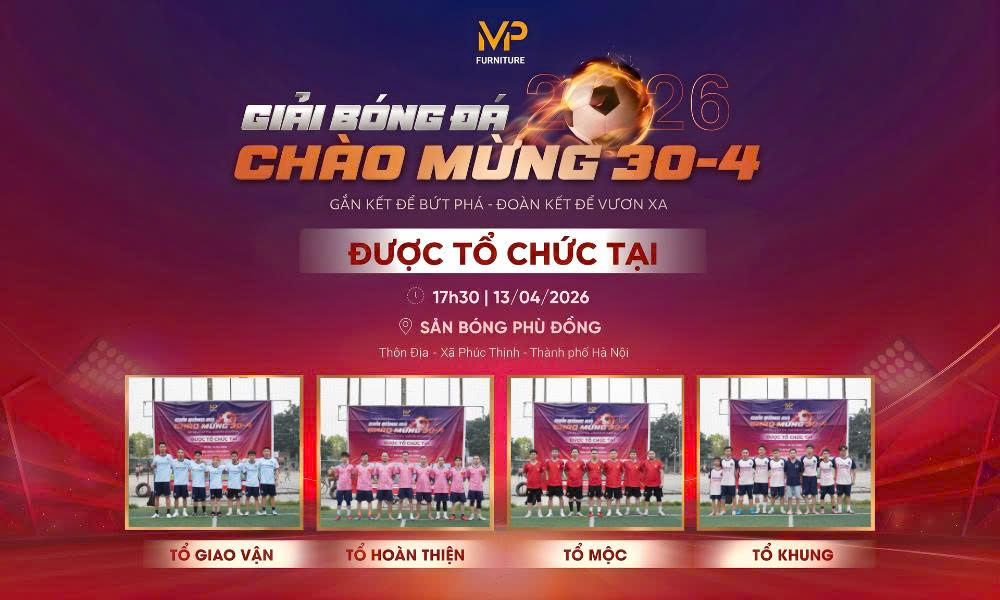 Giải bóng đá Sofa Minh Phú Cup lần thứ IV - Mùa giải 2026
