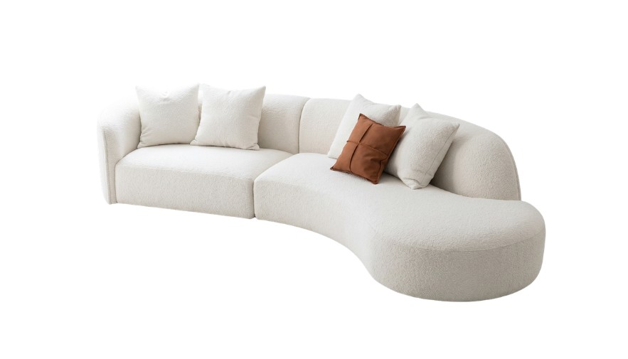 SCO1 Curved Sofa cao cấp sản xuất theo yêu cầu tại Minh Phú Factory