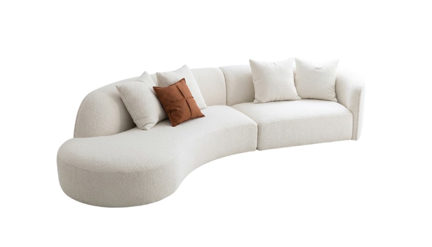 SC01 Curved Sofa cao cấp sản xuất theo yêu cầu tại Minh Phú Factory