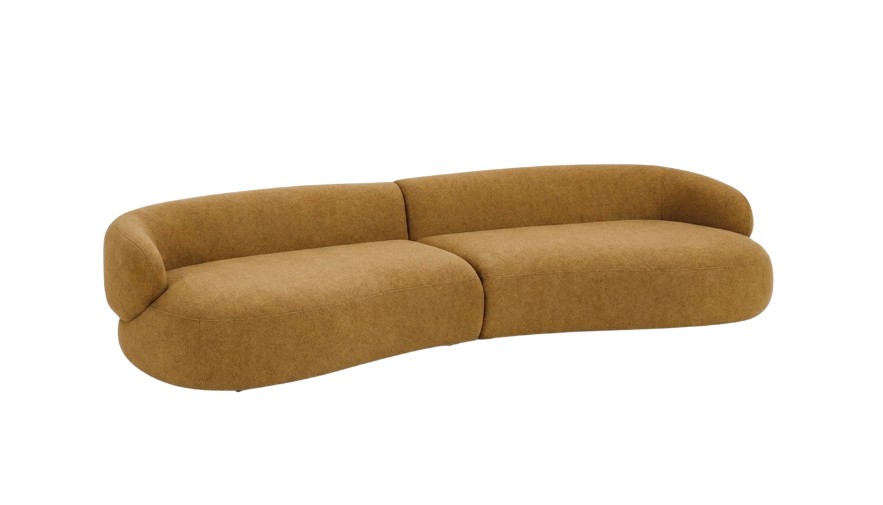 Sản xuất sofa Curved sofa cong