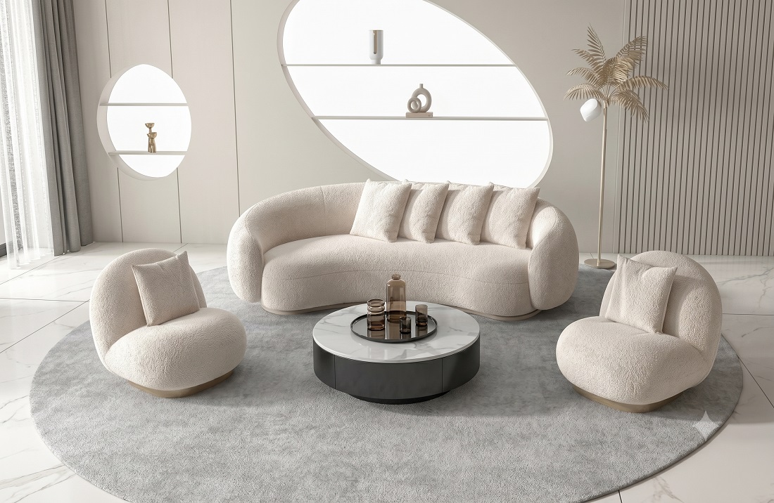 xưởng sản xuất sofa cong