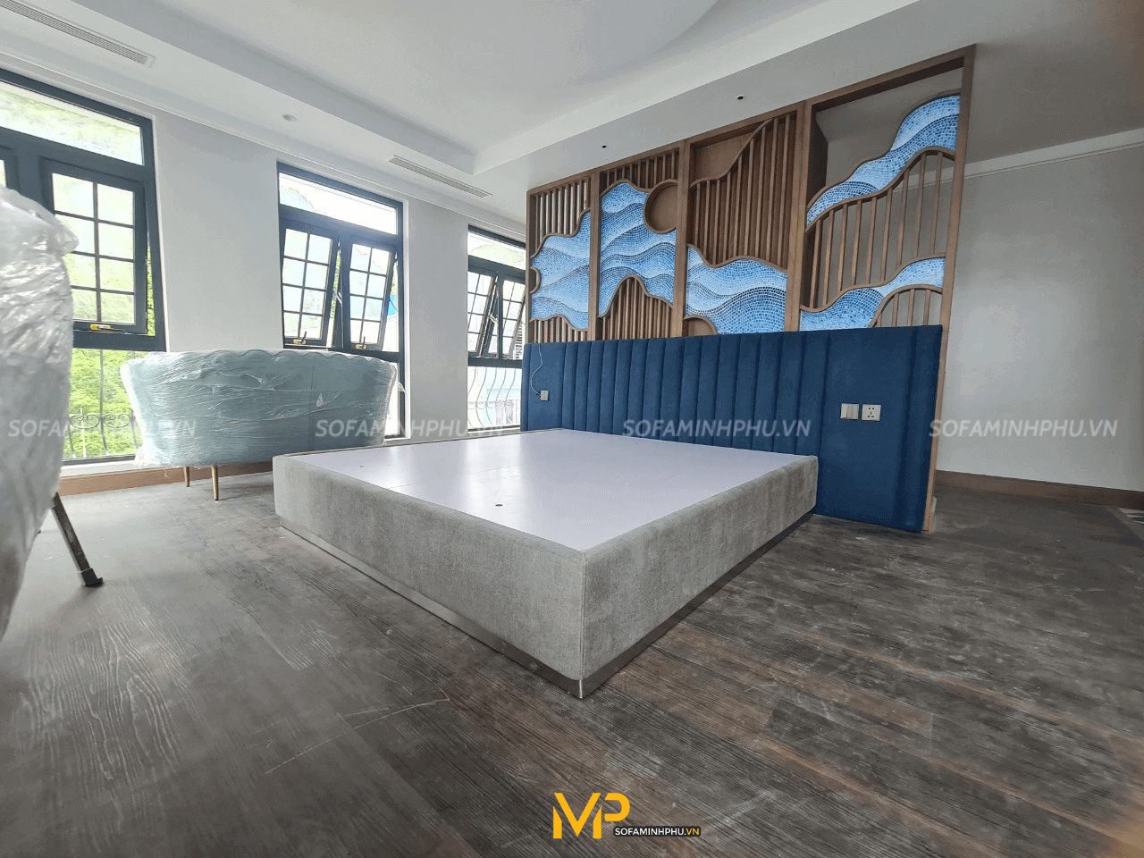 Mẫu giường chuẩn thiết kế cho không gian phòng ngủ