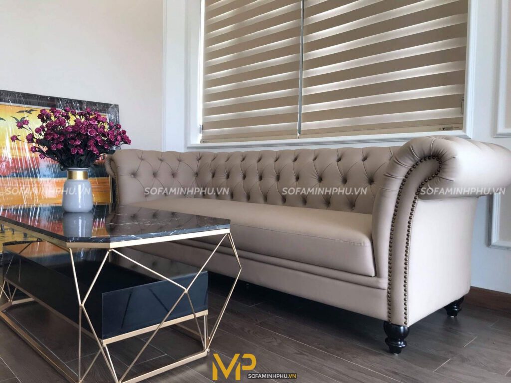 Trọn bộ sofa tân cổ điển đẹp tại resort Sơn Tây