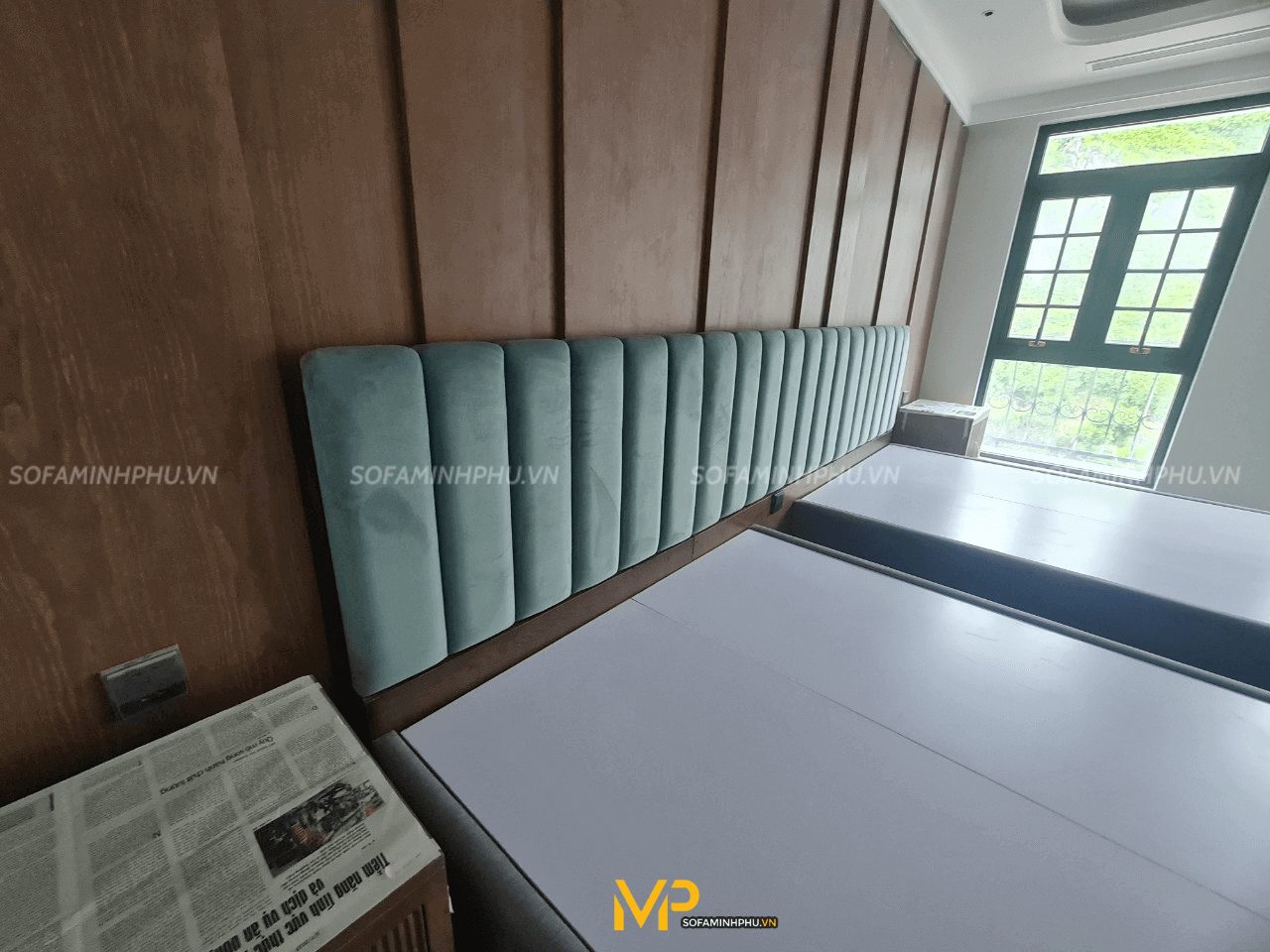 Một góc đầu giường cho sản phẩm giường ngủ
