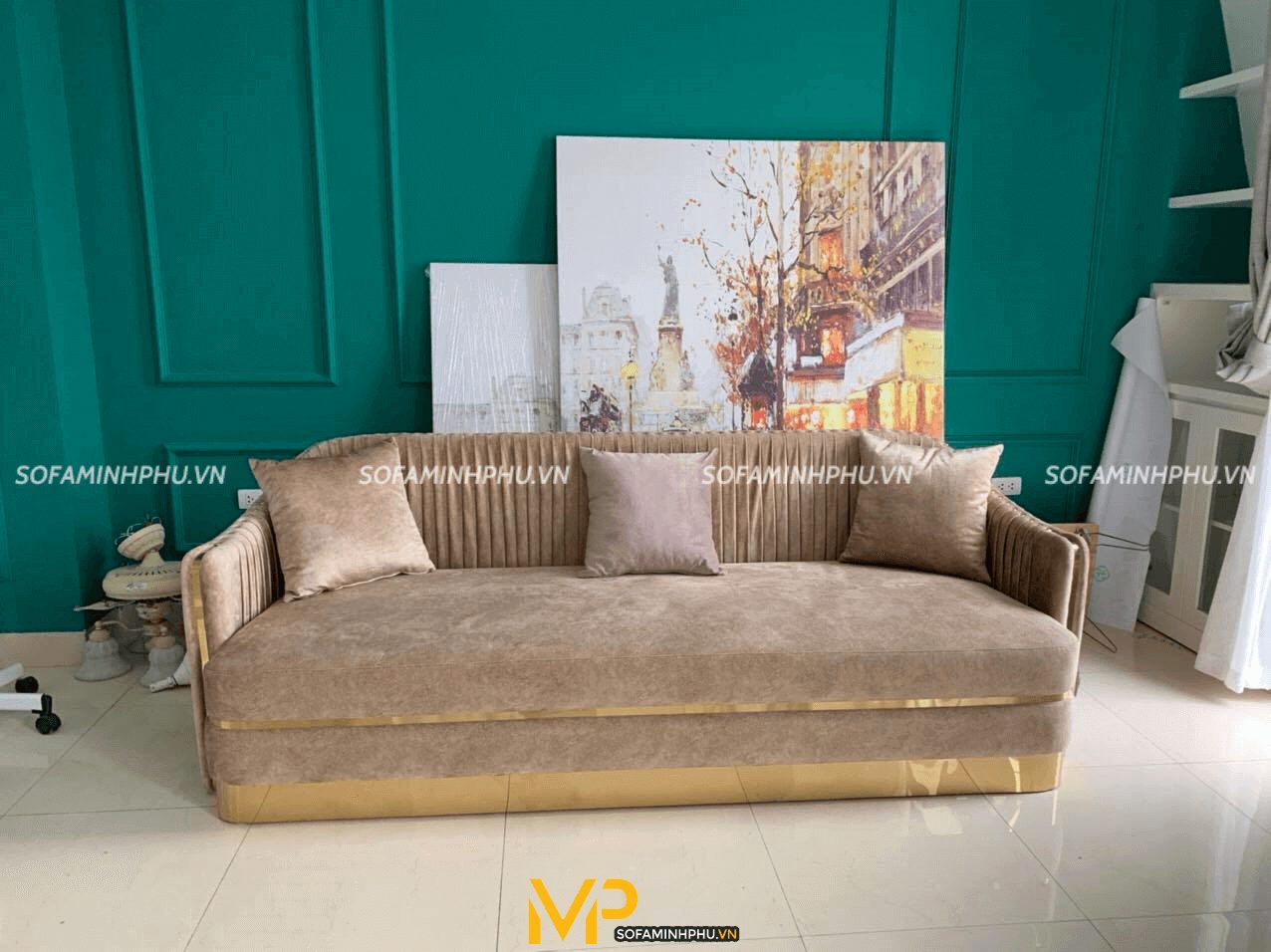 Ghế sofa bàn giao cho khách hàng