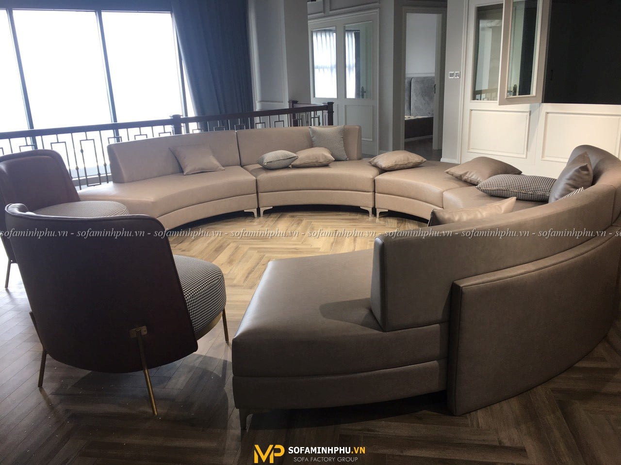 Bộ sofa như được "đo ni đóng giày" cho căn phòng