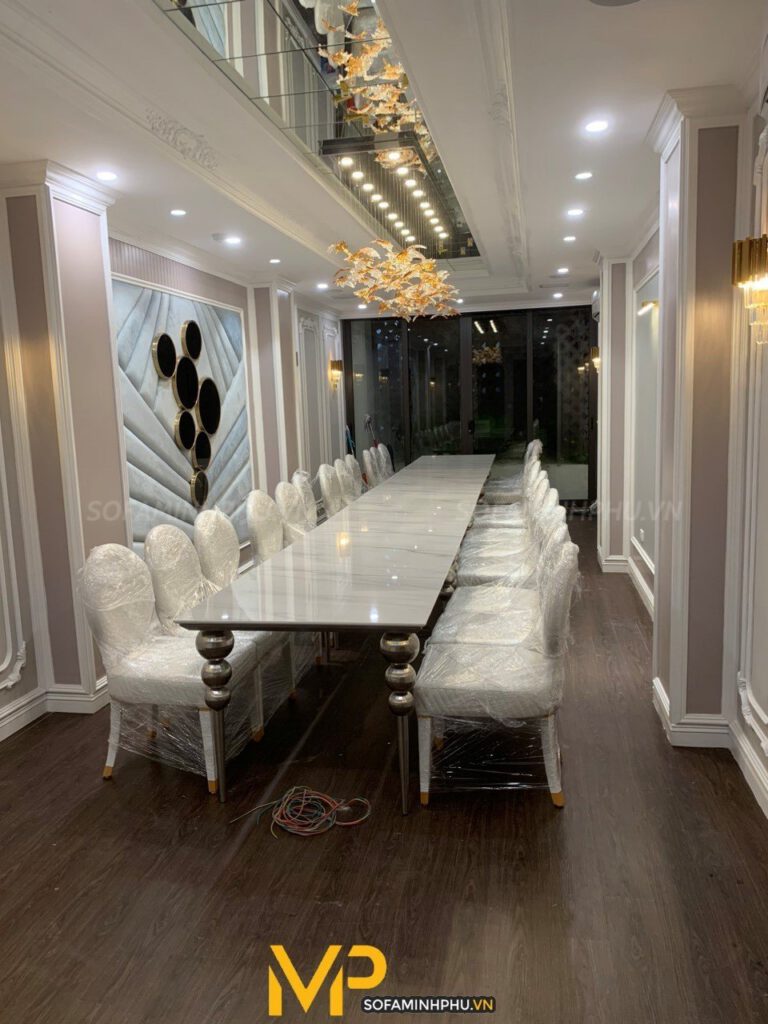 Bàn giao bộ ghế sofa đơn tại công trình Hà Nội