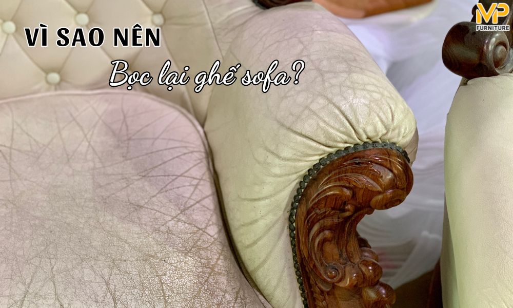 Bọc lại ghế da sofa 