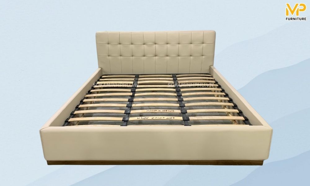 Mẫu giường gỗ đẹp đơn giản
