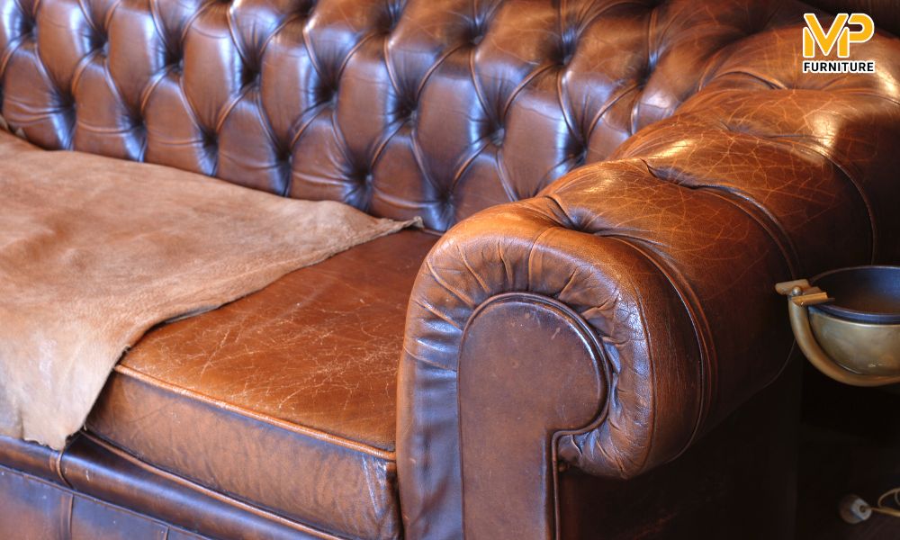 Chất liệu sofa da thật