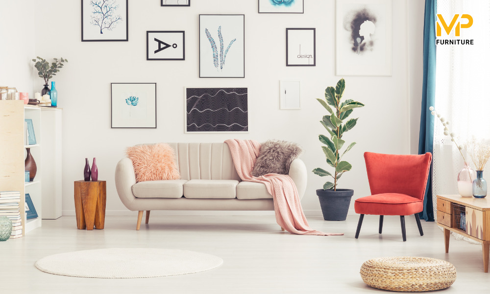 Chọn kích thước và vị trí đặt sofa