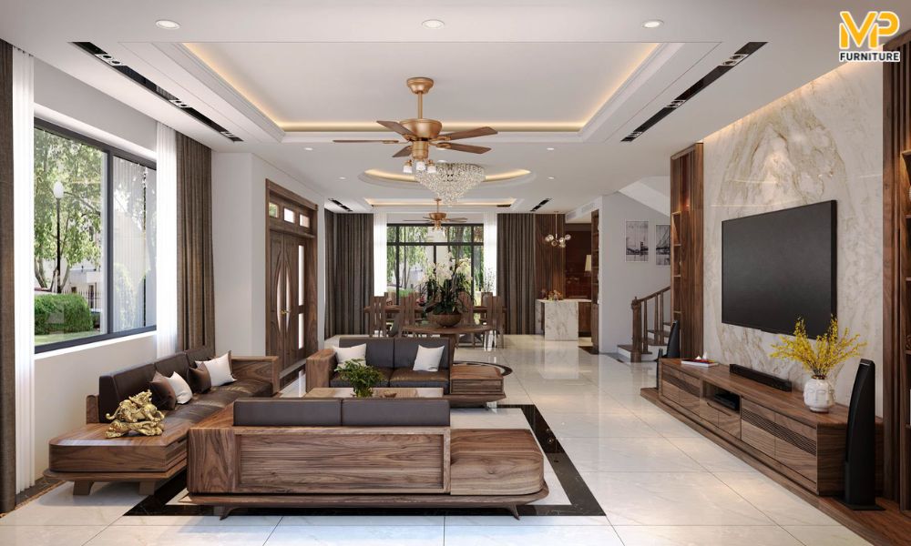 Vệ sinh sofa gỗ tự nhiên 