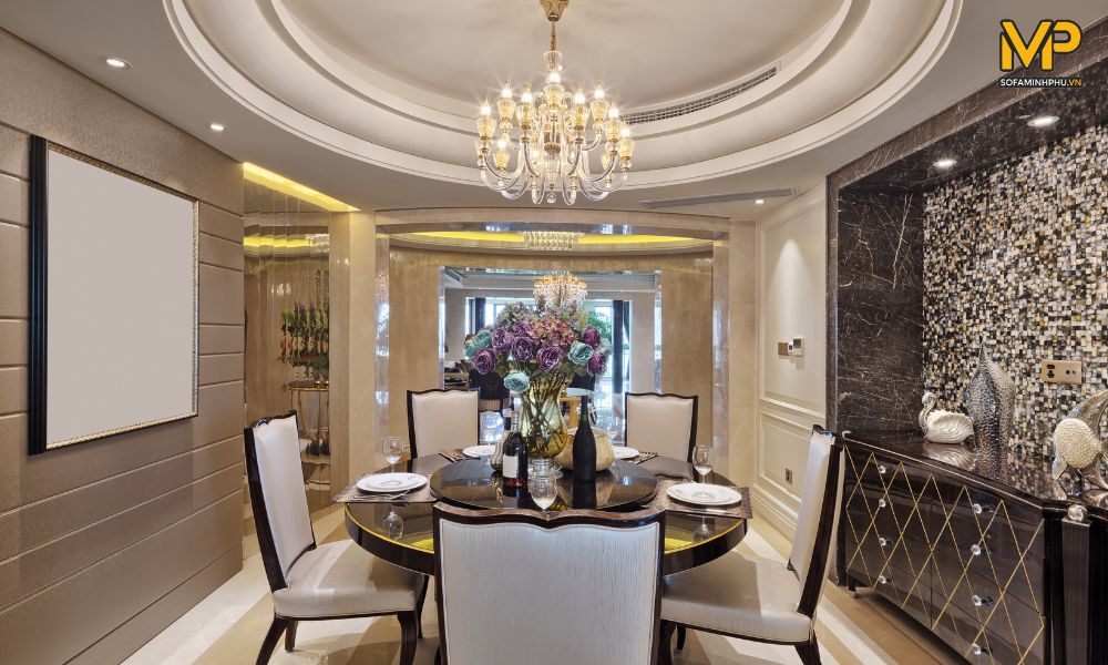 Ghế ăn tân cổ điển thiết kế linh hoạt