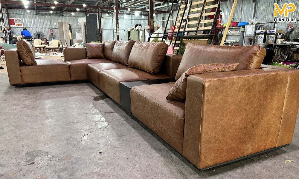 Sofa da bò 